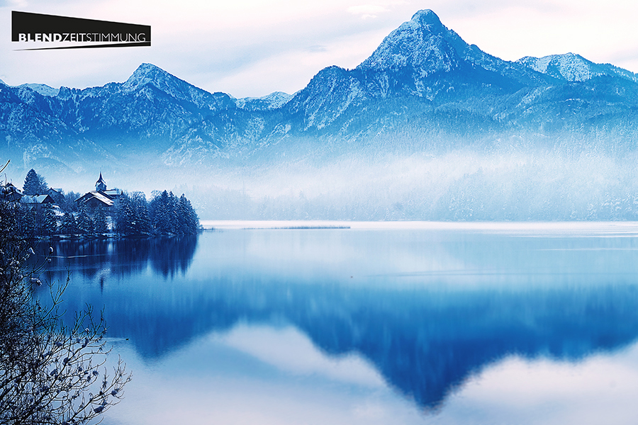 Verschneites Füssen